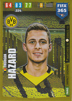 Thorgan Hazard Borussia Dortmund 2020 FIFA 365 Impact Signing #192